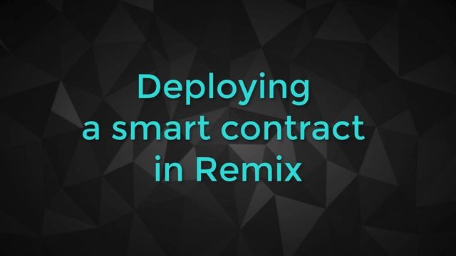 The best code editor for Solidity smart contracts | Introduction to Remix for beginners смотреть онлайн