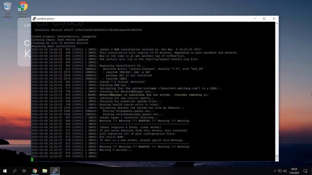 Centos 7 cPanel Kurulumu смотреть онлайн