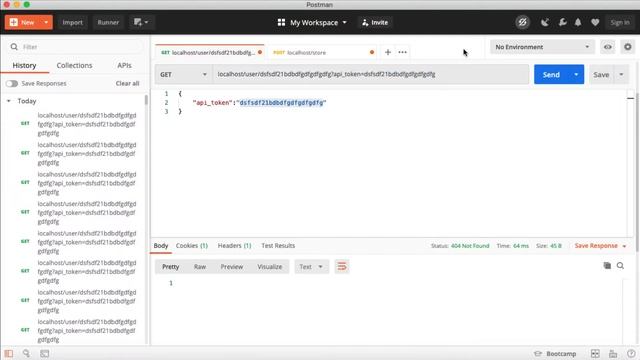 ⁨#49 حماية مسار ال api من خلال api token⁩ смотреть онлайн