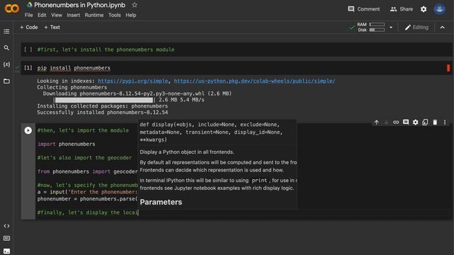 Useful Python: Phonenumbers Module -- Tracking Phone Numbers with Python смотреть онлайн
