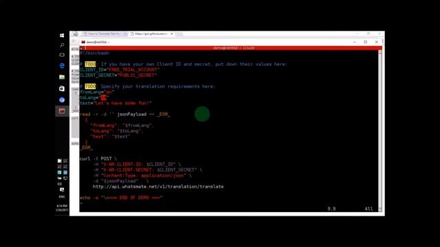 How to translate text in a Shell script (Updated) смотреть онлайн