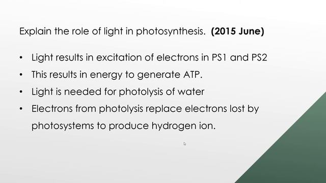 EDEXCEL| BIOLOGY| A2 UNIT 4| PHOTOSYNTHESIS PAST PAPER QUESTIONS WITH ANSWERS FROM 2012-2018 смотреть онлайн