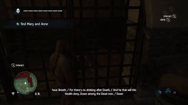 Charles Vane singing Down Among the Dead Men смотреть онлайн
