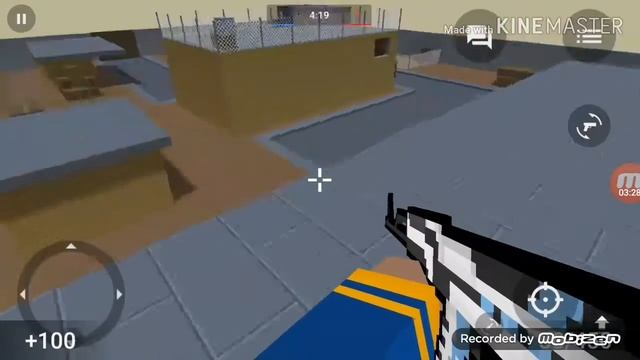 Block Strike/ Game mode Zombie Survival. смотреть онлайн