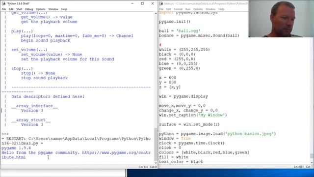 Python Basics Requested Video Adding Sound | Pygame смотреть онлайн