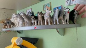 Переезд фигурок! Шляйх собак и Волков /моя коллекция/