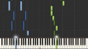 Geometry Dash Meltdown - The Seven Seas (Piano Tutorial) [Synthesia]