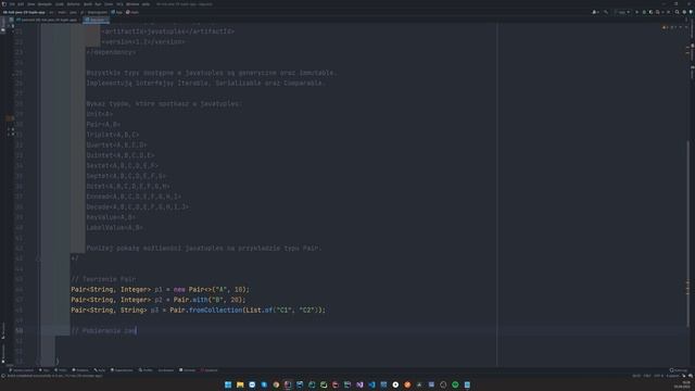 Zacznij w Java używać tuple ! смотреть онлайн
