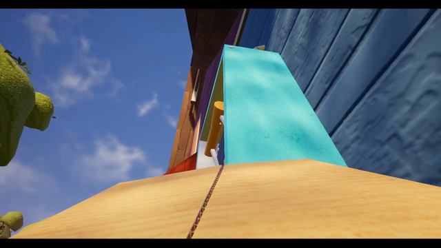 Везде забор. Игра Hello Neighbor прохождение 2 часть смотреть онлайн