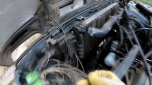 Замена радиатора охлаждения,, нива 2131