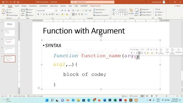 PHP for Beginners | Create Function - Ep 03 [Hong Bunleab] смотреть онлайн
