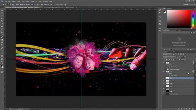 YouTube Banner ft. TheKing77nl | Speed Art | [Photoshop] #4 смотреть онлайн