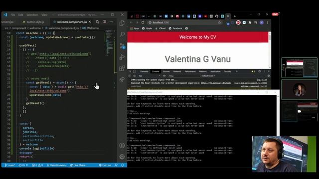 Making API calls with React and JSON server part 3 смотреть онлайн