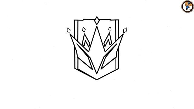 HOW TO DRAW FREE FIRE GRAND MASTER LOGO смотреть онлайн