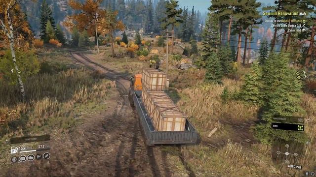 Sawmill Renovation Contract So We Can Get Long Planks New SnowRunner Phase 9 Update/DLC Gameplay смотреть онлайн