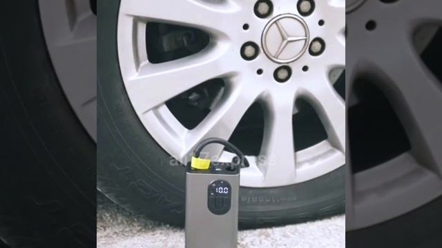 Мощный пауэрбанк с автомобильным насосом #али17експресс смотреть онлайн