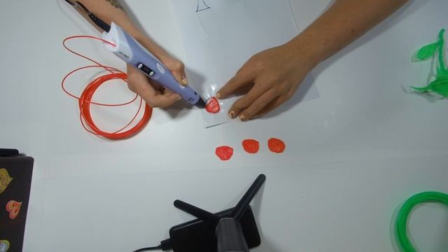 Рисуем розу 3D ручкой смотреть онлайн