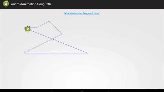 Animation of moving bitmap along path смотреть онлайн
