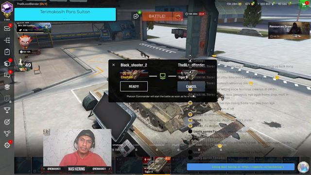 NASI KERING is LIVE | World of Tank Blitz Gameplay смотреть онлайн