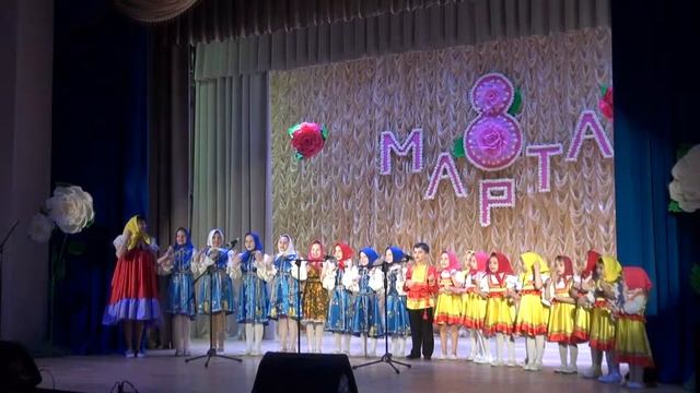 Песня "Матрешки" детский хор "Забавушка" Дубна смотреть онлайн