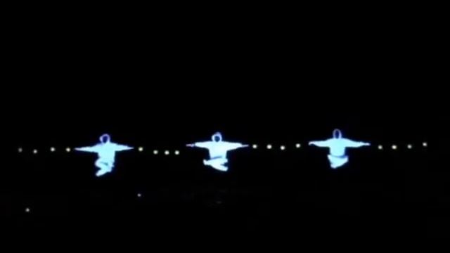 Танцы с подсветкой смотреть онлайн