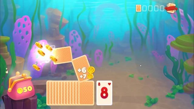 Undersea Solitaire Tripeaks смотреть онлайн