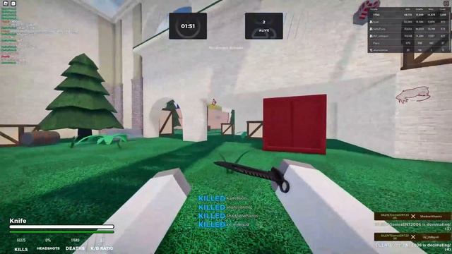 How A Level 1000 Plays No Scope Arcade | Roblox (Chill Clips) смотреть онлайн