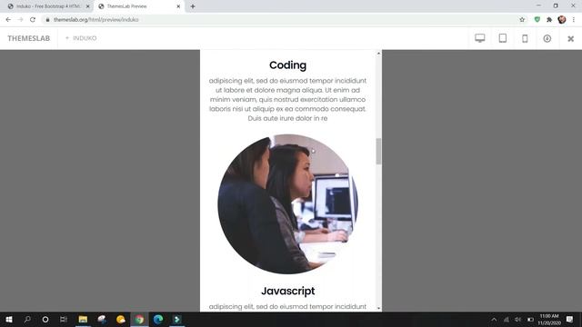 Induko :Free Bootstrap 4 HTML5 Education Website Template смотреть онлайн