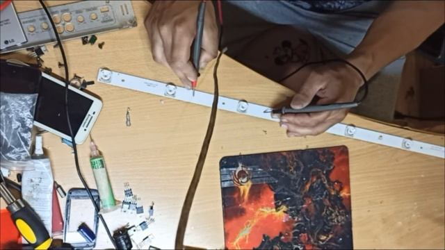 Leben LE-LED43FS282T2 Нет изображения,звук есть.Ремонт подсветки телевизора смотреть онлайн