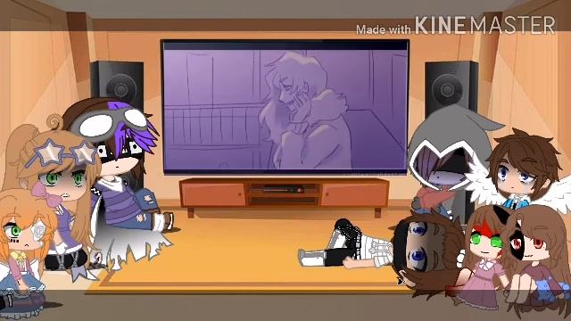 Afton Family react to This is Halloween Creepypasta || Gacha Club Reacting Video || Creepypasta/FNA смотреть онлайн