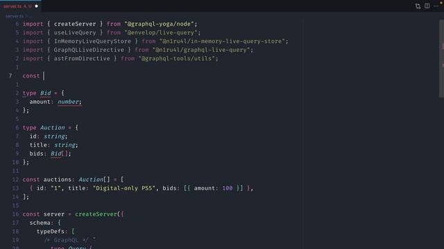 GraphQL Live Queries (in-memory) смотреть онлайн