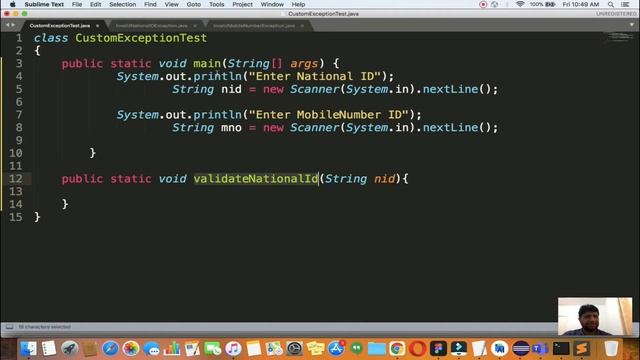 How to create custom exception in Java | Java Custom Exception смотреть онлайн
