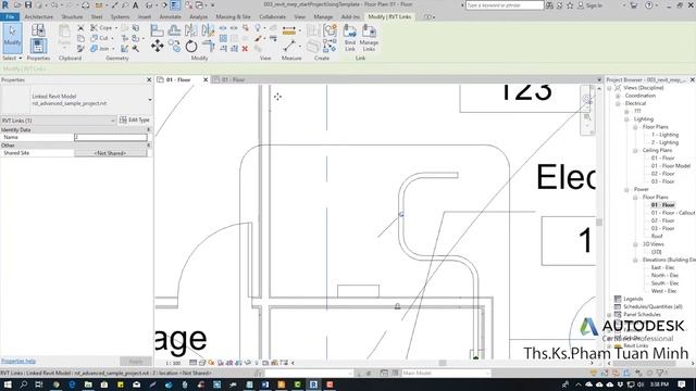 Hướng dẫn sử dụng Revit MEP 2019 | Bài 19: Chọn loại ống dẫn điện смотреть онлайн