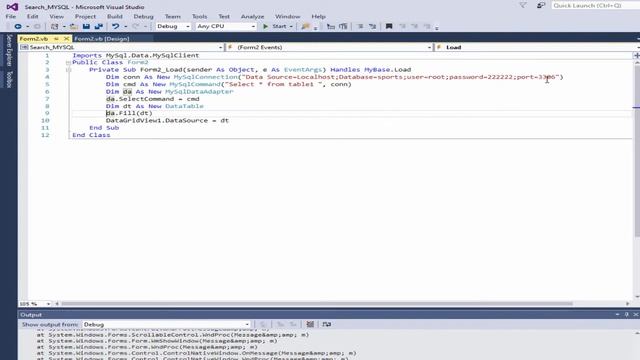 Solve error "The handshake failed due to an unexpected packet format" in VB. net and mysql смотреть онлайн
