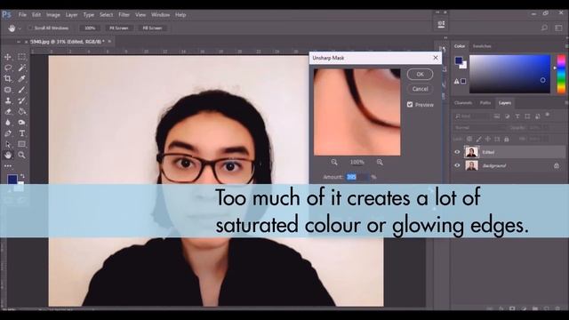 How to Deal with Faded Pictures Using Unsharp Mask смотреть онлайн