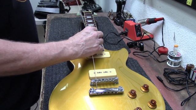 Epiphone Les Paul 56' Gold Top смотреть онлайн