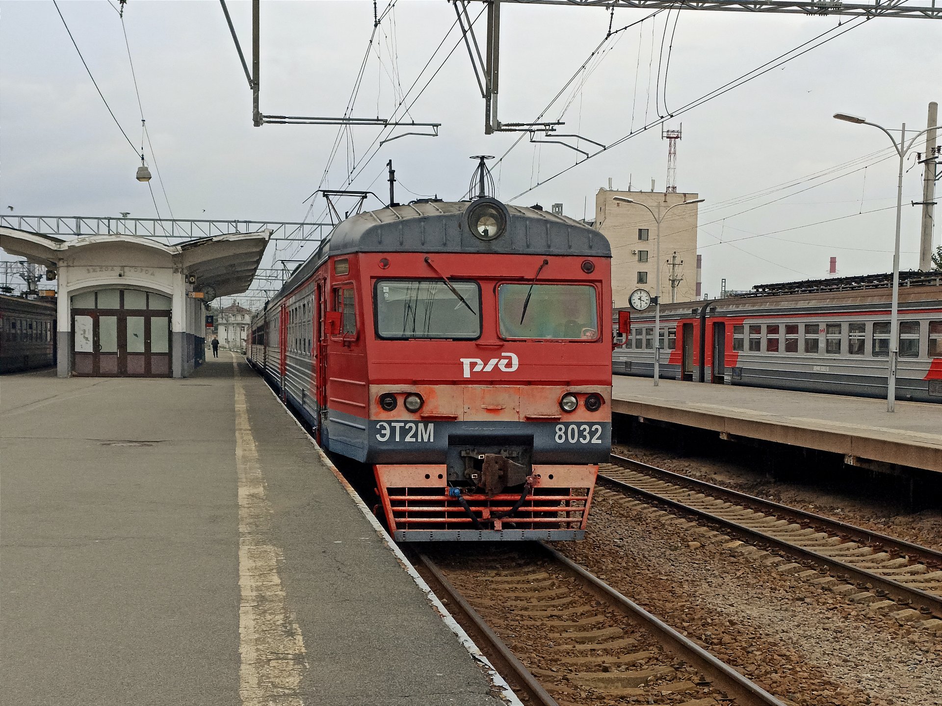 Поездка на ЭТ2М 8032. Санкт-Петербург Финляндский - Мга смотреть онлайн