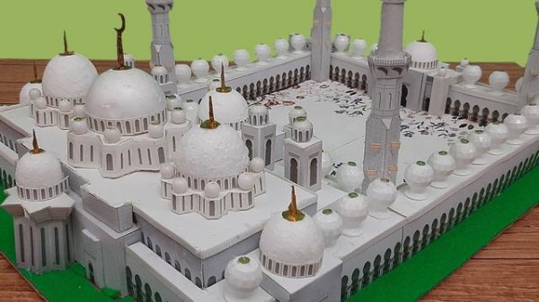 School Project - 3D Model of Sheikh Zayed Grand Mosque
