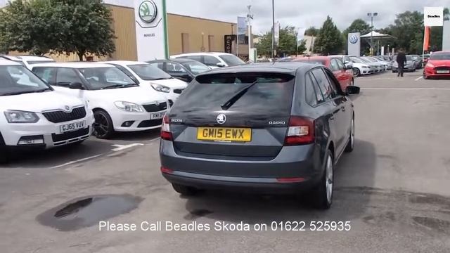 GM15EWX 2015 Skoda Rapid SPACEBACK SE SPORT TSI 1.2l смотреть онлайн