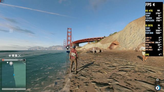 Watch Dogs 2 - RX 470 4GB - i5 3570 - Best Setting - 1080p смотреть онлайн