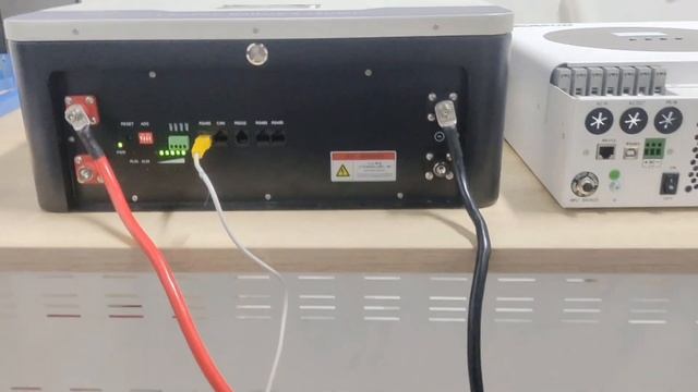 Communication connection between battery and inverter BMS смотреть онлайн