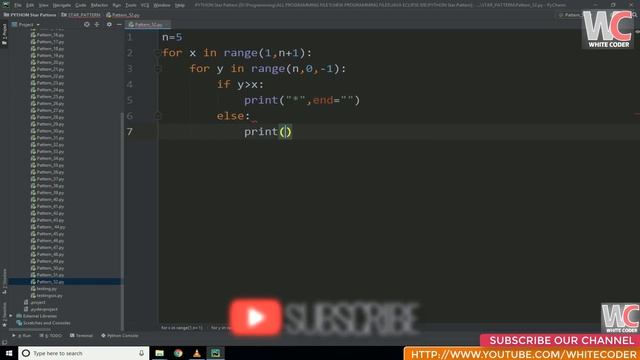 #52 || "*" STAR PATTERN|| in | PYTHON | Programming Language смотреть онлайн