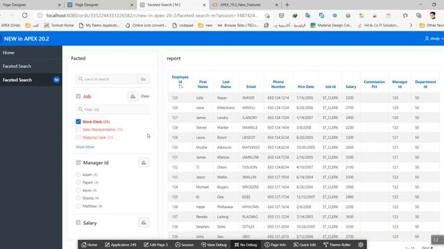 Oracle APEX Faceted Search : part 5 ( with english subtitle ) смотреть онлайн