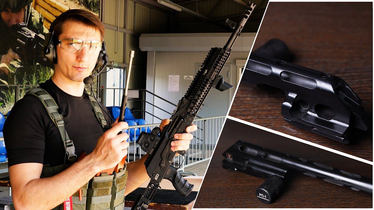 Облегчённая затворная рама L.A.C. на АК смотреть онлайн