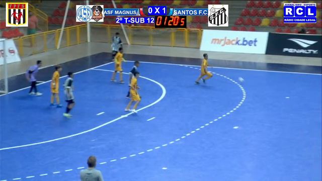 SUB 12 - ASF/MAGNUS X SANTOS F. C. -- AO VIVO смотреть онлайн