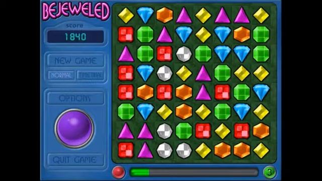 Bejeweled Deluxe |JEWELS GALORE| смотреть онлайн