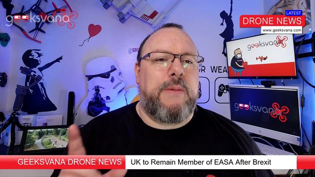 Brexit And Your Drone – Which Rules Will We Follow? – Geeksvana Drone News смотреть онлайн