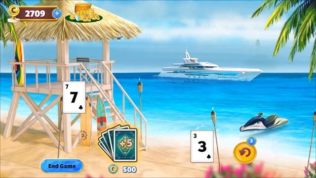 Solitaire Tripeaks-On a cruise (Gameplay Android) смотреть онлайн