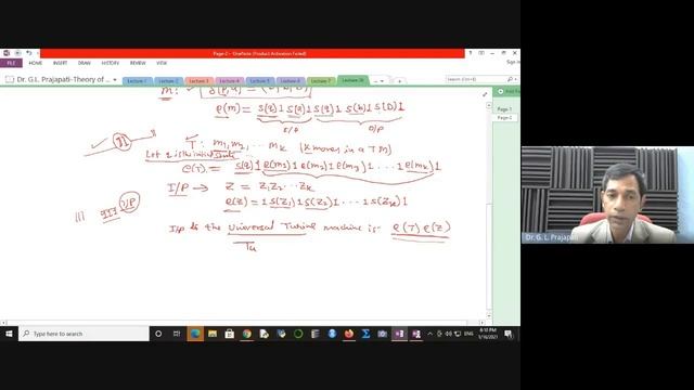 Universal Turing Machines | With the Example to Encode an Ordinary TM | TOC смотреть онлайн