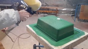 Технология изготовления кухонных моек из литьевого камня. Мастер-класс!